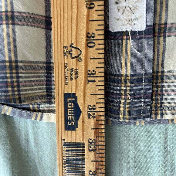 Ralph Lauren Jeans Co Shirt Men’s L Button Down Blue/Gr/Pink Plaid SS Classic - Picture 7 of 7